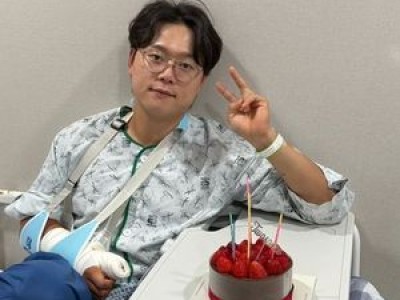 박승규 투구 맞고 엄지 골절 SNS에 남긴 메시지