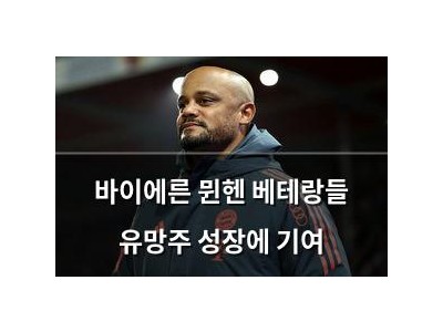바이에른 뮌헨 베테랑들 유망주 성장에 기여