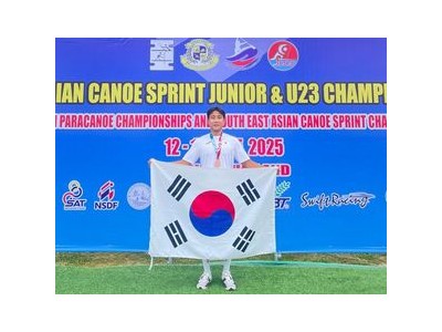 카누 국가대표 후보 김진호 주니어 챔피언십서 금메달 땄다