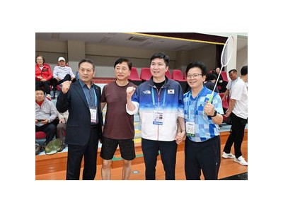 대한체육회 전국생활체육대축전에서 동호인들과 소통