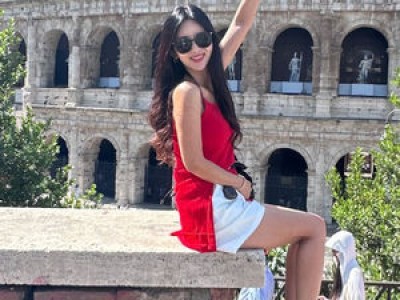 박솔미 여행룩으로 상큼함 뿜뿜