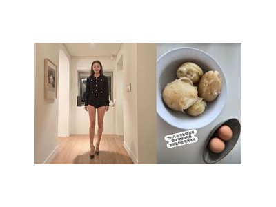 송해나 식단 공개에 팬들 관심 집중