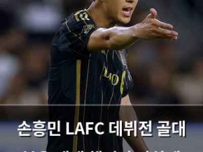 손흥민 LAFC 데뷔전 골대 불운 패배 책임감 강하게 느껴져