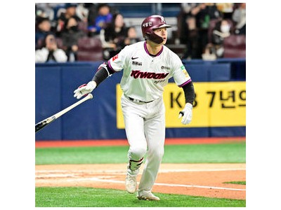 박주홍 데뷔 6년 만에 첫 홈런 터뜨려